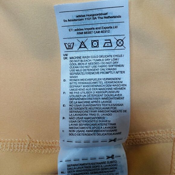 ADIDAS AEROREADY Padded 3-Stripes Strappy Sports Bra, Size XL D-DD - NWOT - Picture 6 of 6